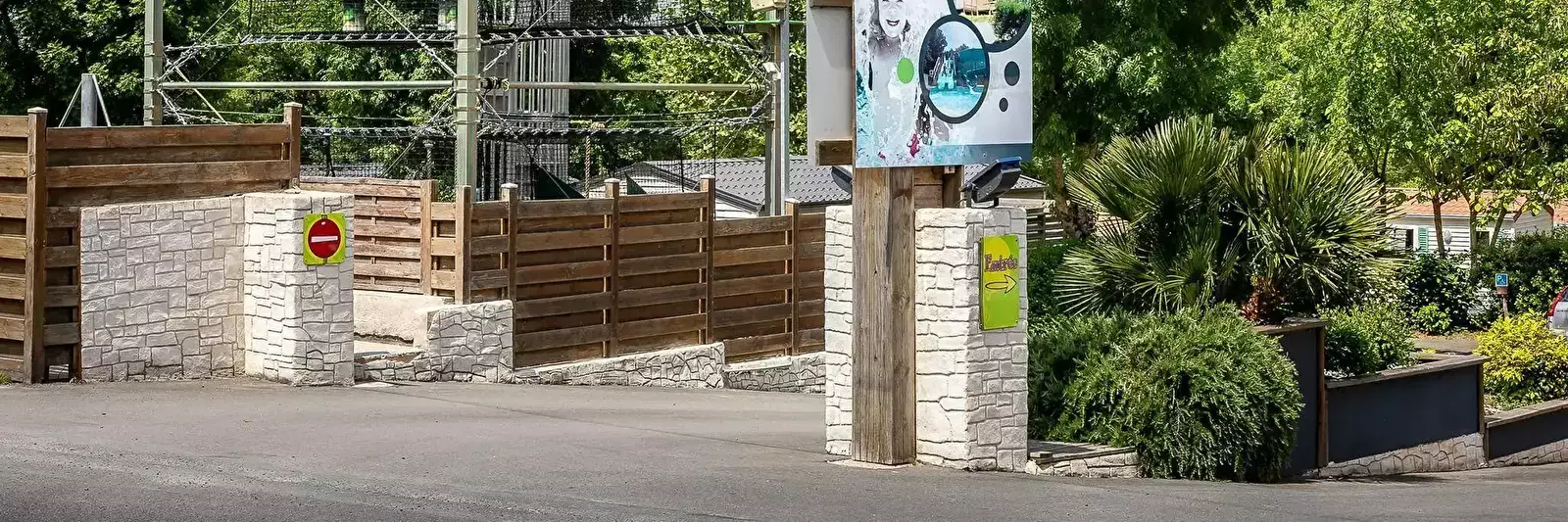 Ingresso Camping Les Alouettes
