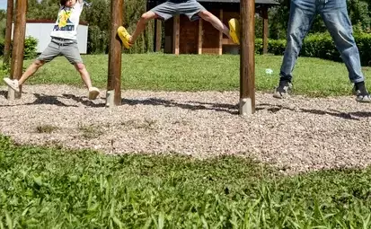 Spielplatz Camping Les Berges de L’Yonne - Onlycamp