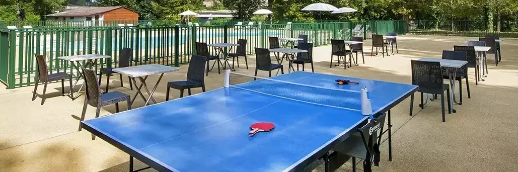 Tafeltennis - Ping pong Camping Les Borgnes