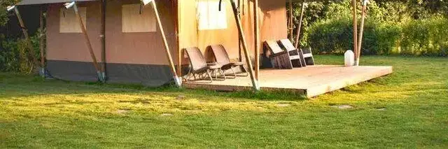Safari tent Camping Les Bouleaux