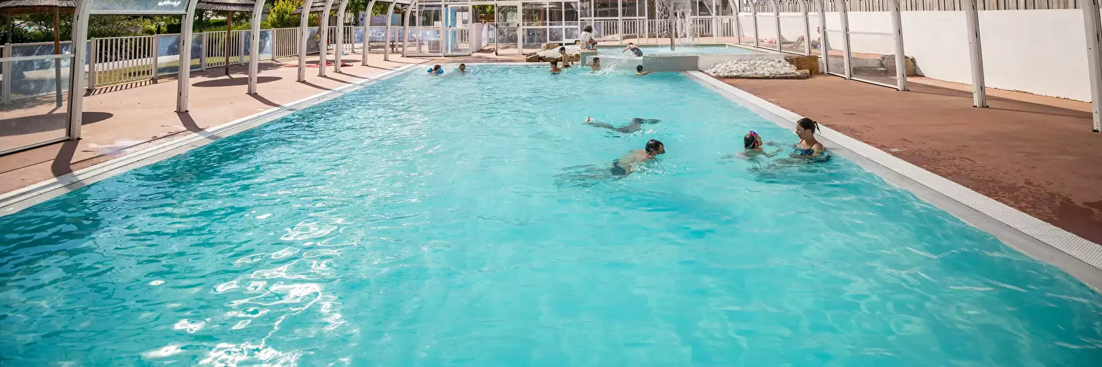 Piscina Camping Les Brillas
