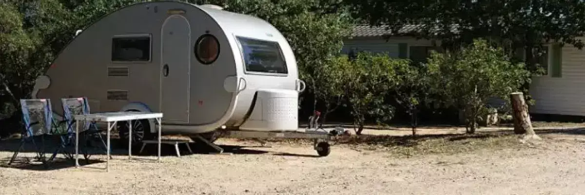 Piazzola camper Camping Les Bruyères