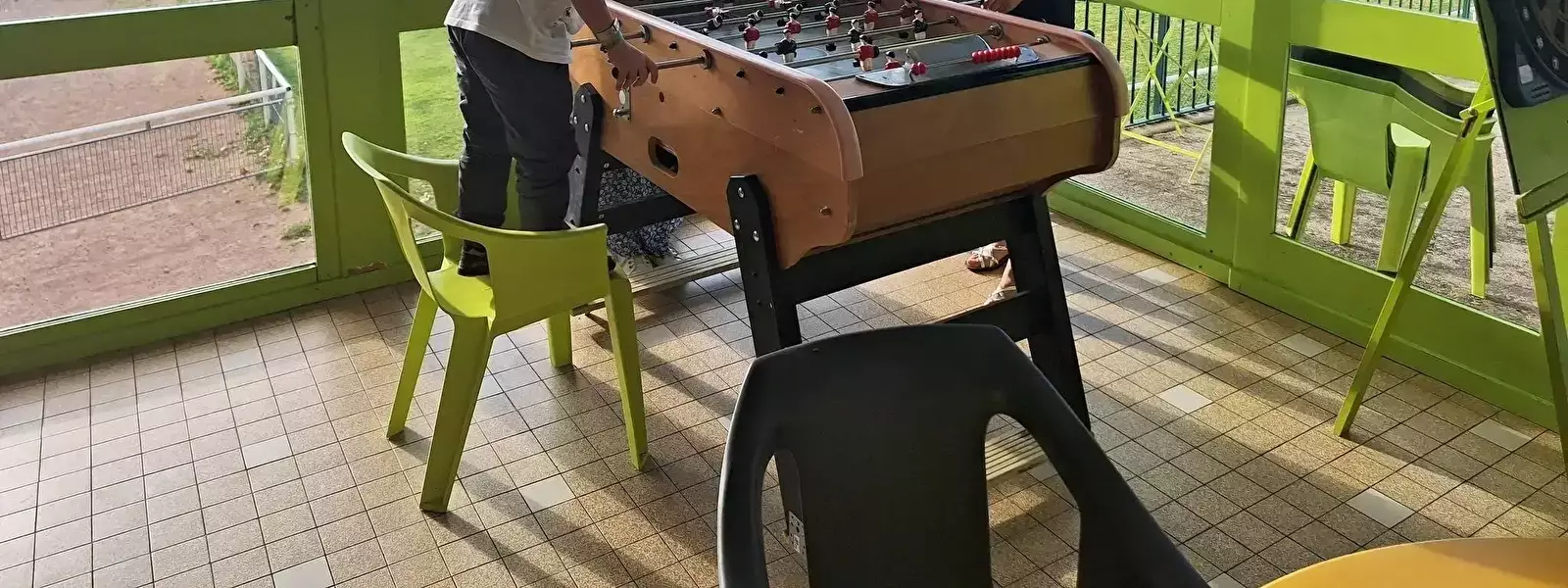 Stolní fotbal Camping Les Bruyeres