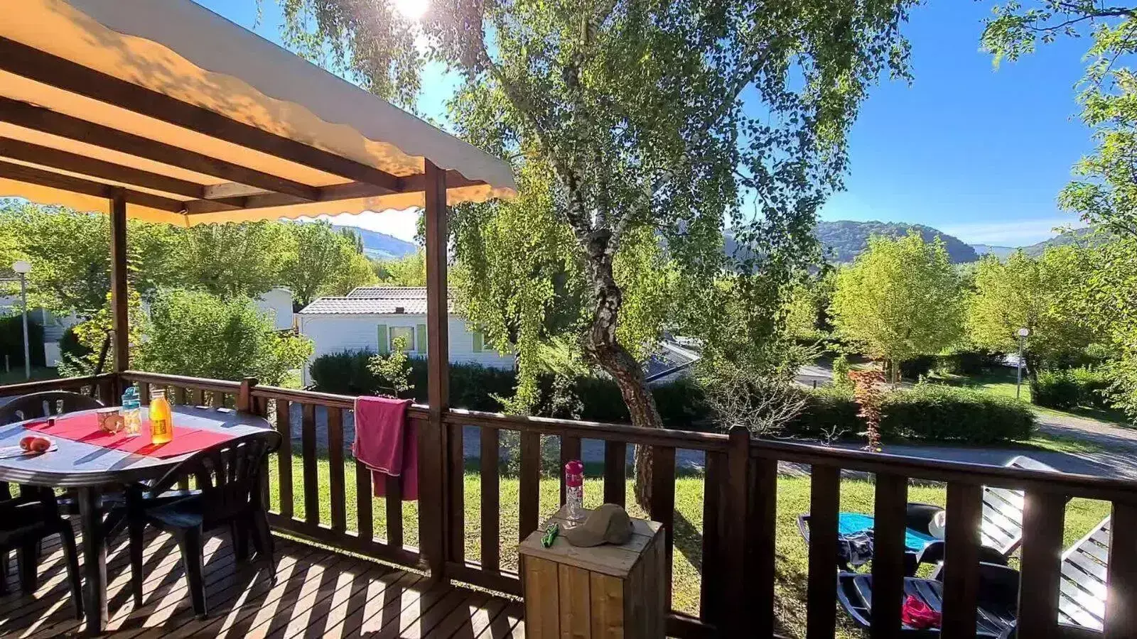 Uitzicht Camping Les Calquières
