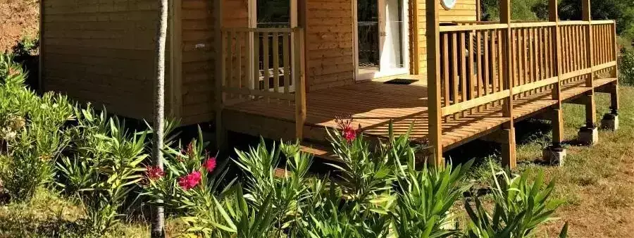 Mobile home - Stacaravan Camping Les Cerisiers du Jaur