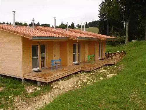 Chalet-Bungalow Camping Les Cerneux