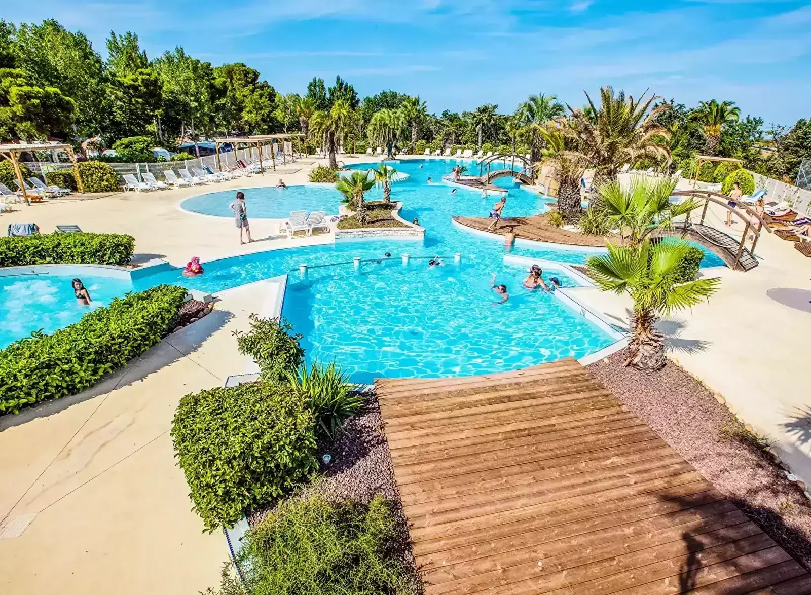 Piscina Camping Les Champs Blancs