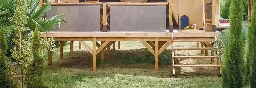 Tenda Safari Camping Les Chênes