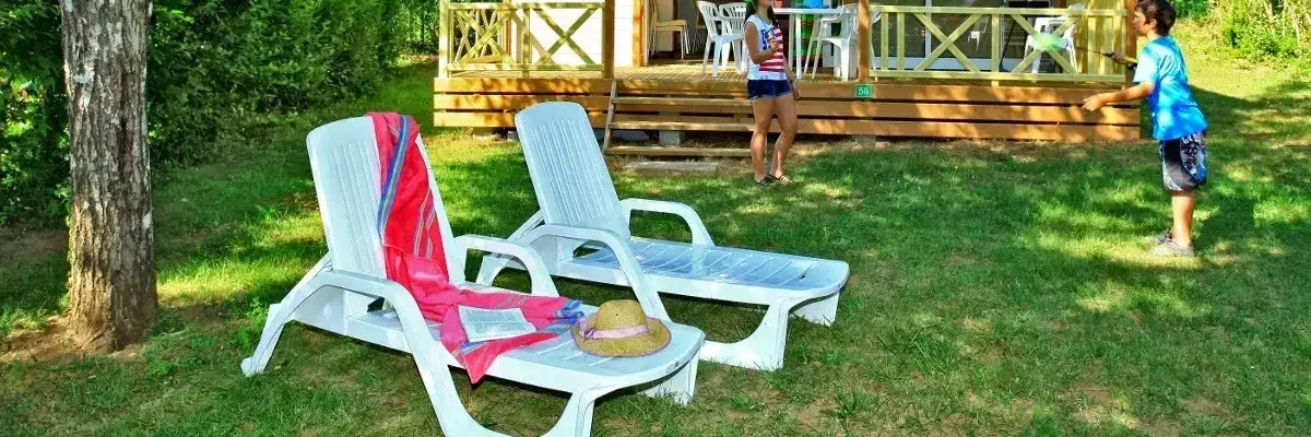 Chata - Rekreační dům Camping Les Chênes Verts