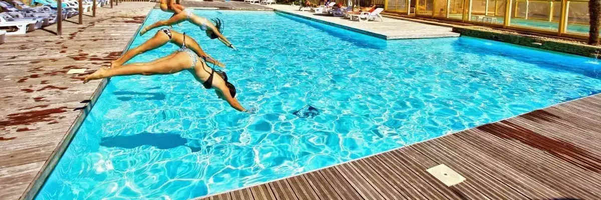 Plavecký bazén Camping Les Chênes Verts