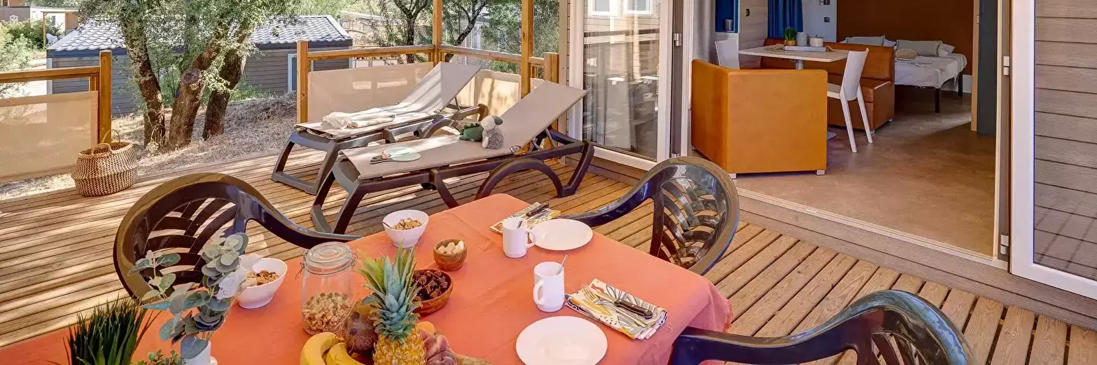 Casa Mobile Camping Les Cigales - Tikayan