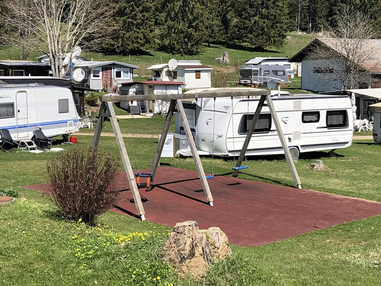 Legeplads Camping Les Cluds