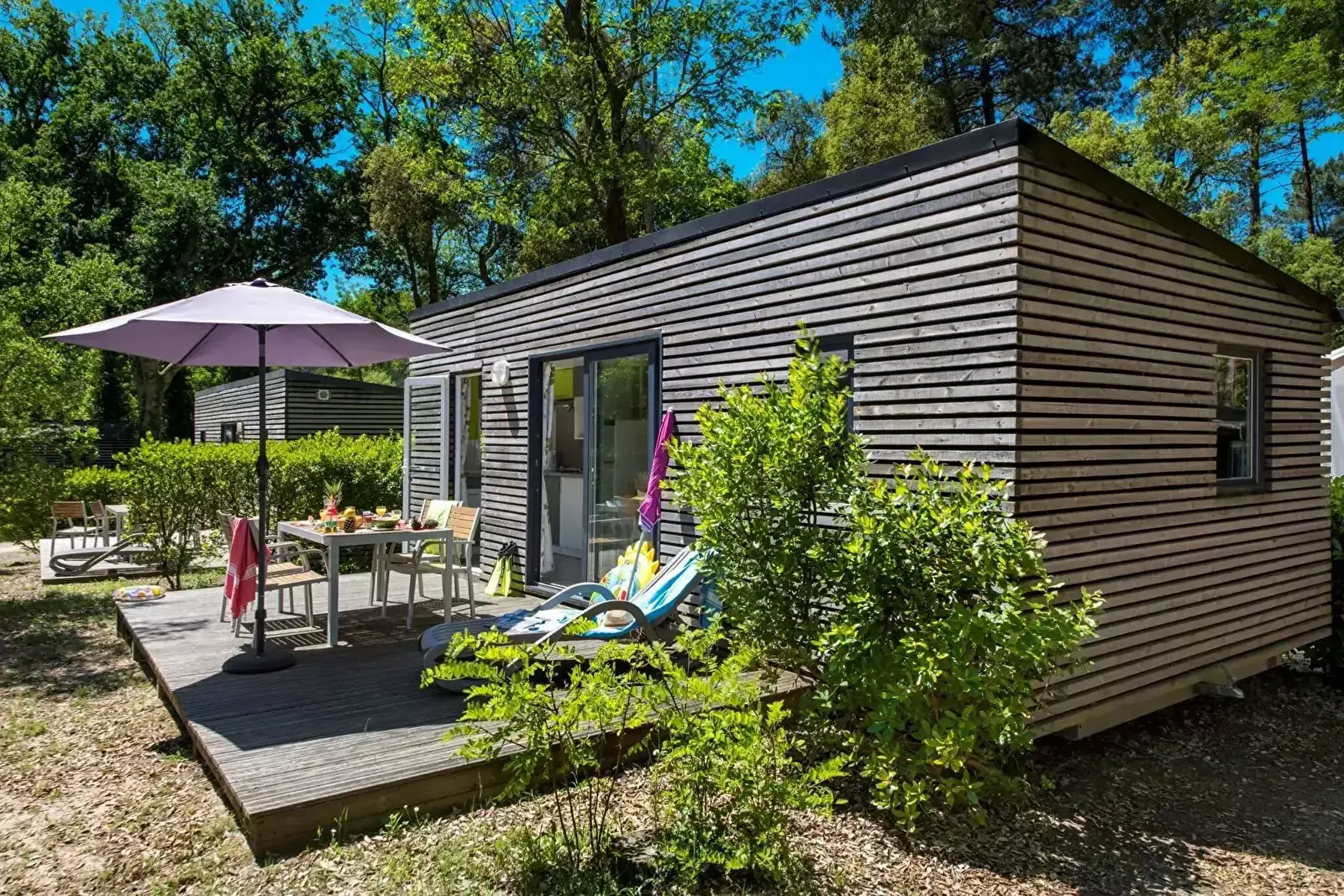 Chalet-Bungalow-Huisje Camping Les Deux Étangs