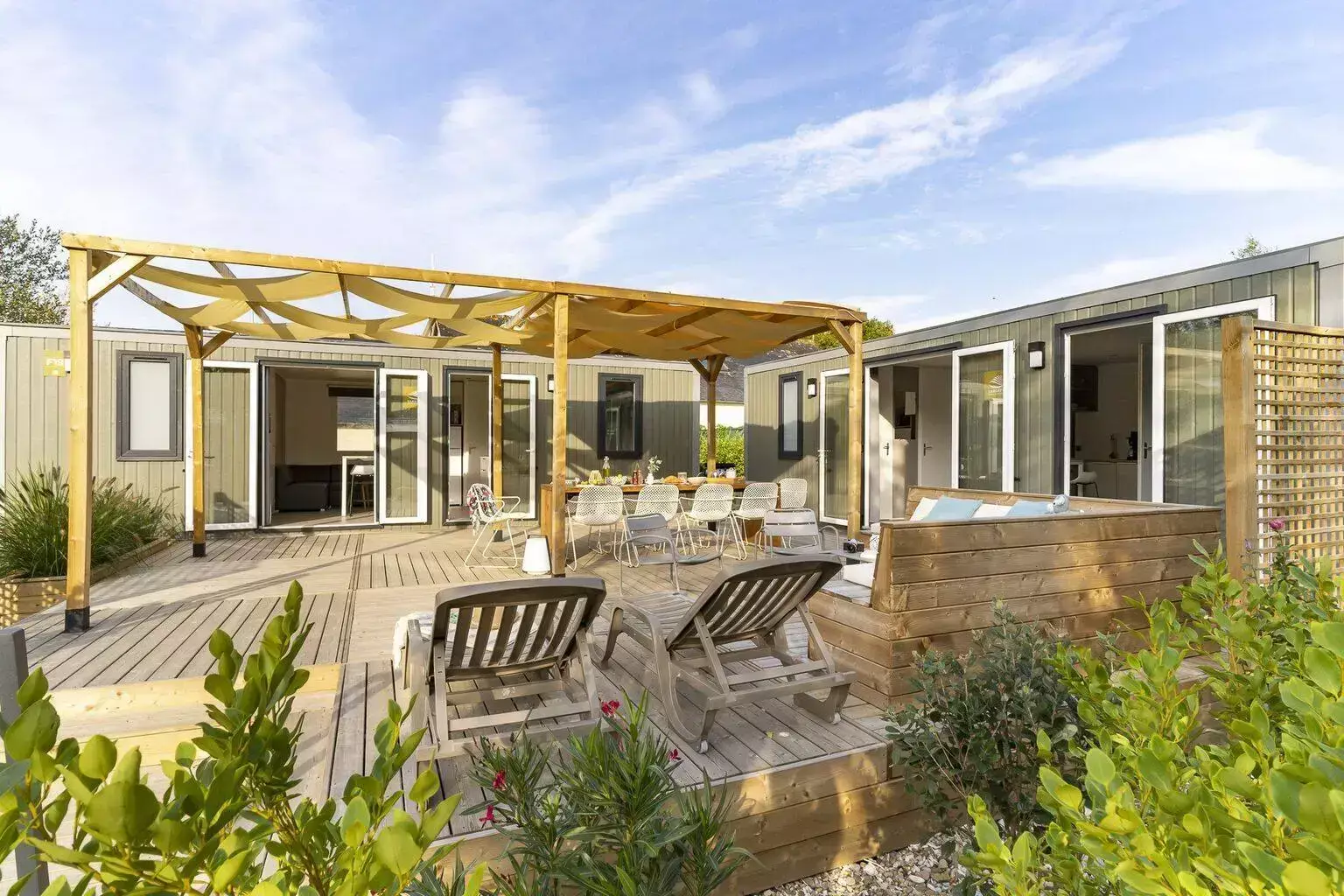 Casa Mobile Camping Les Deux Fontaines - Sandaya