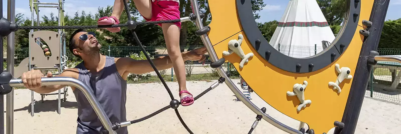 Parco giochi Camping Les Dunes