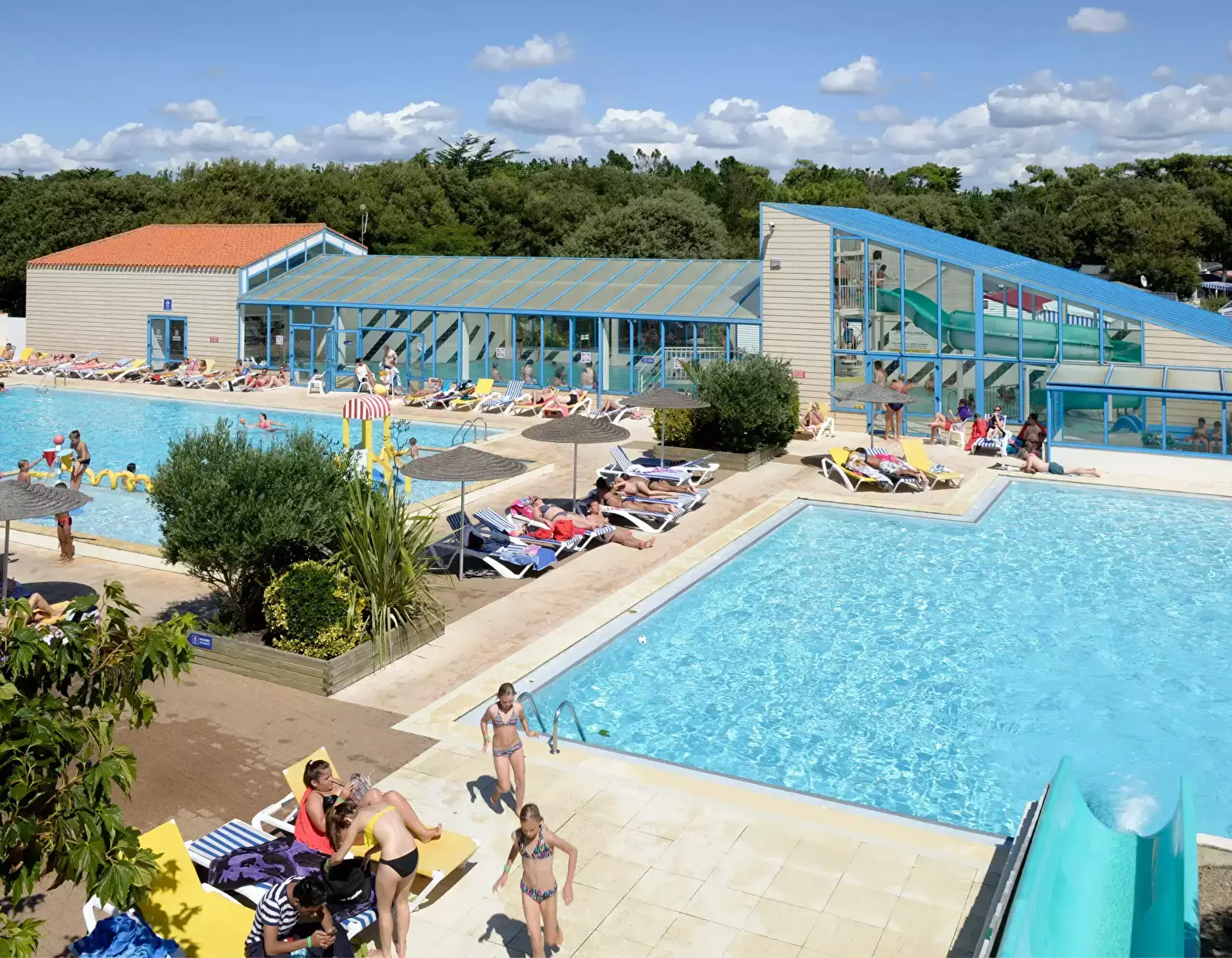 Zwembad Camping Les Dunes