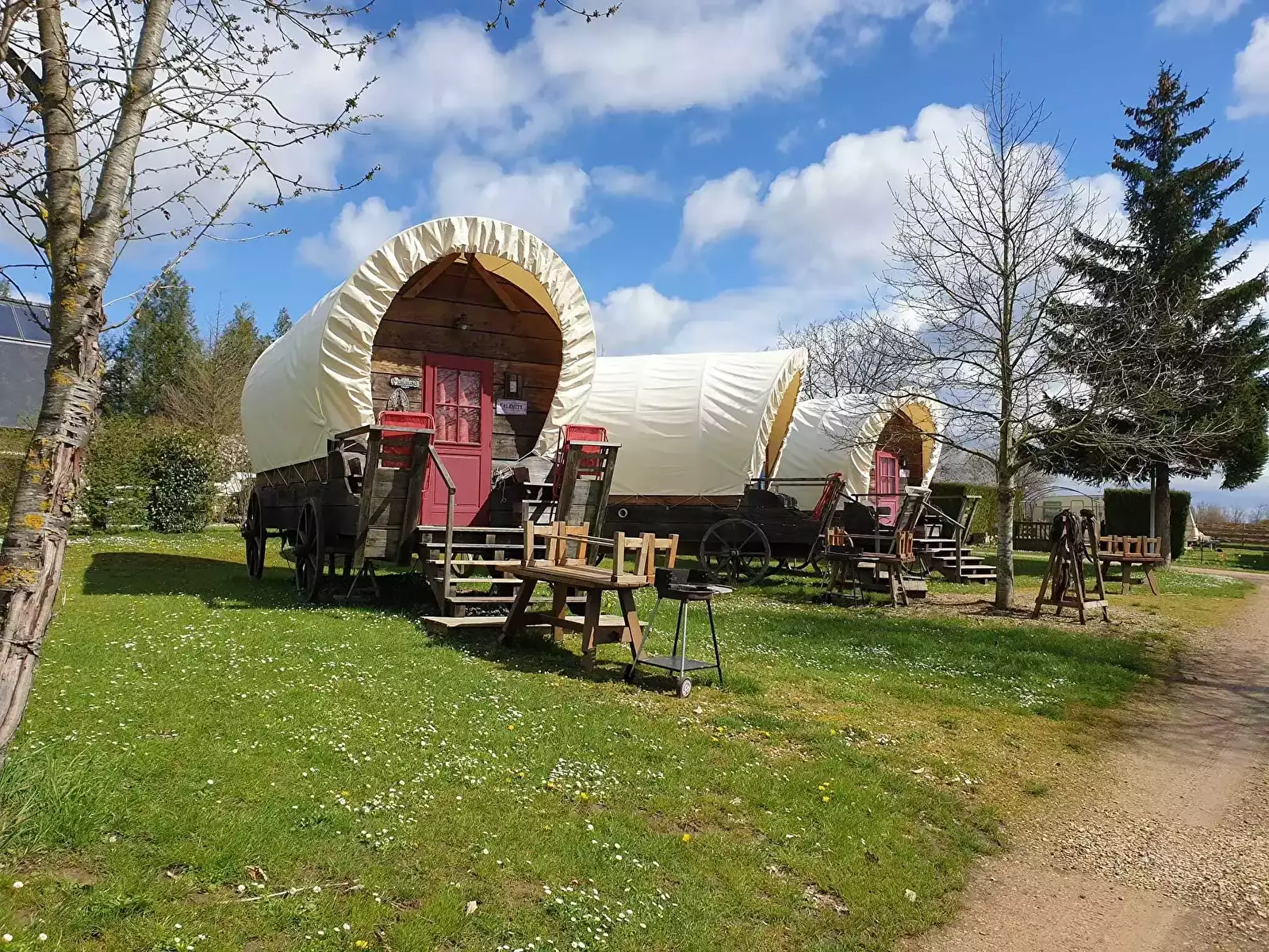 Carovana Camping Les Etangs du Moulin