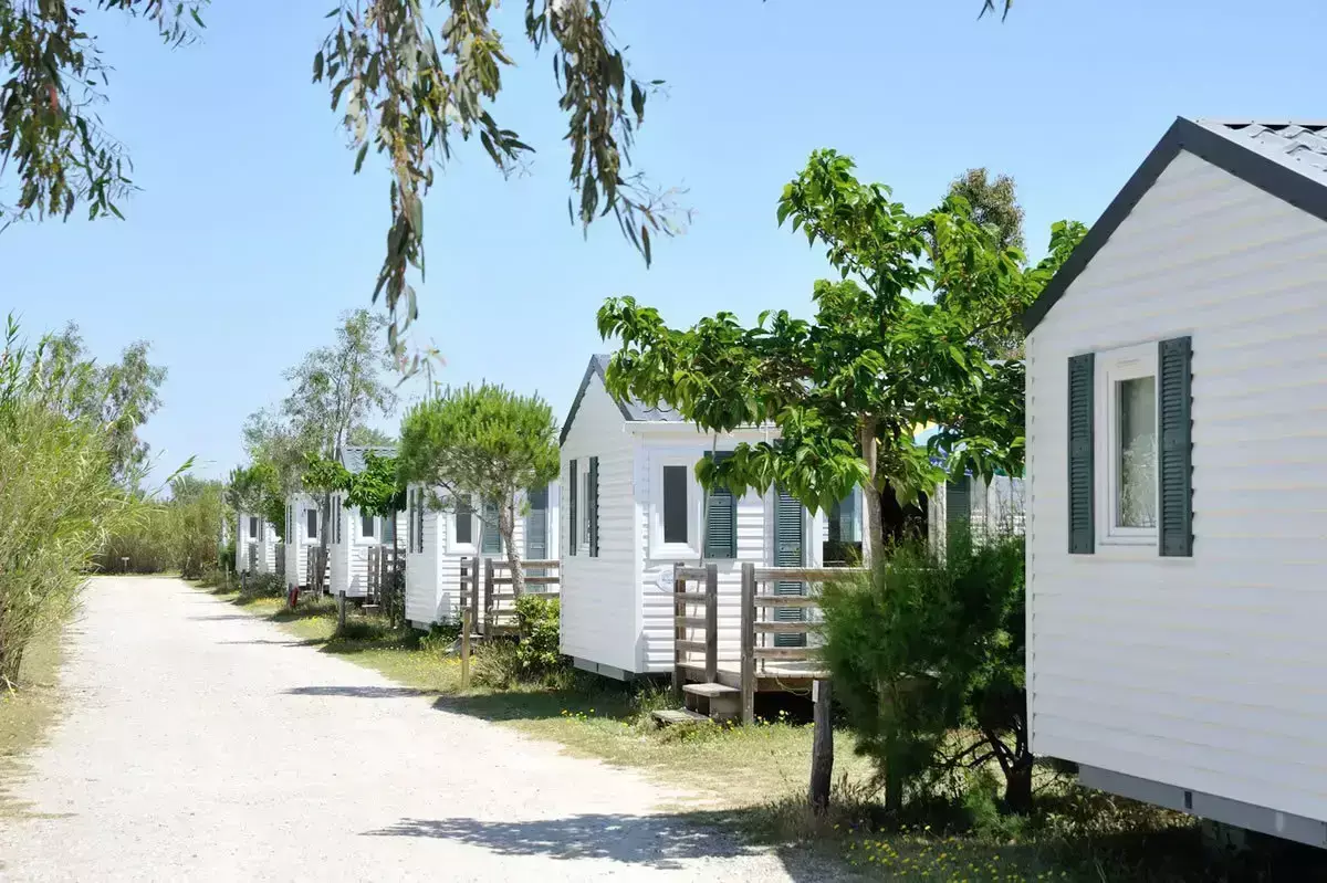 Mobile home - Stacaravan Camping Les Fontaines
