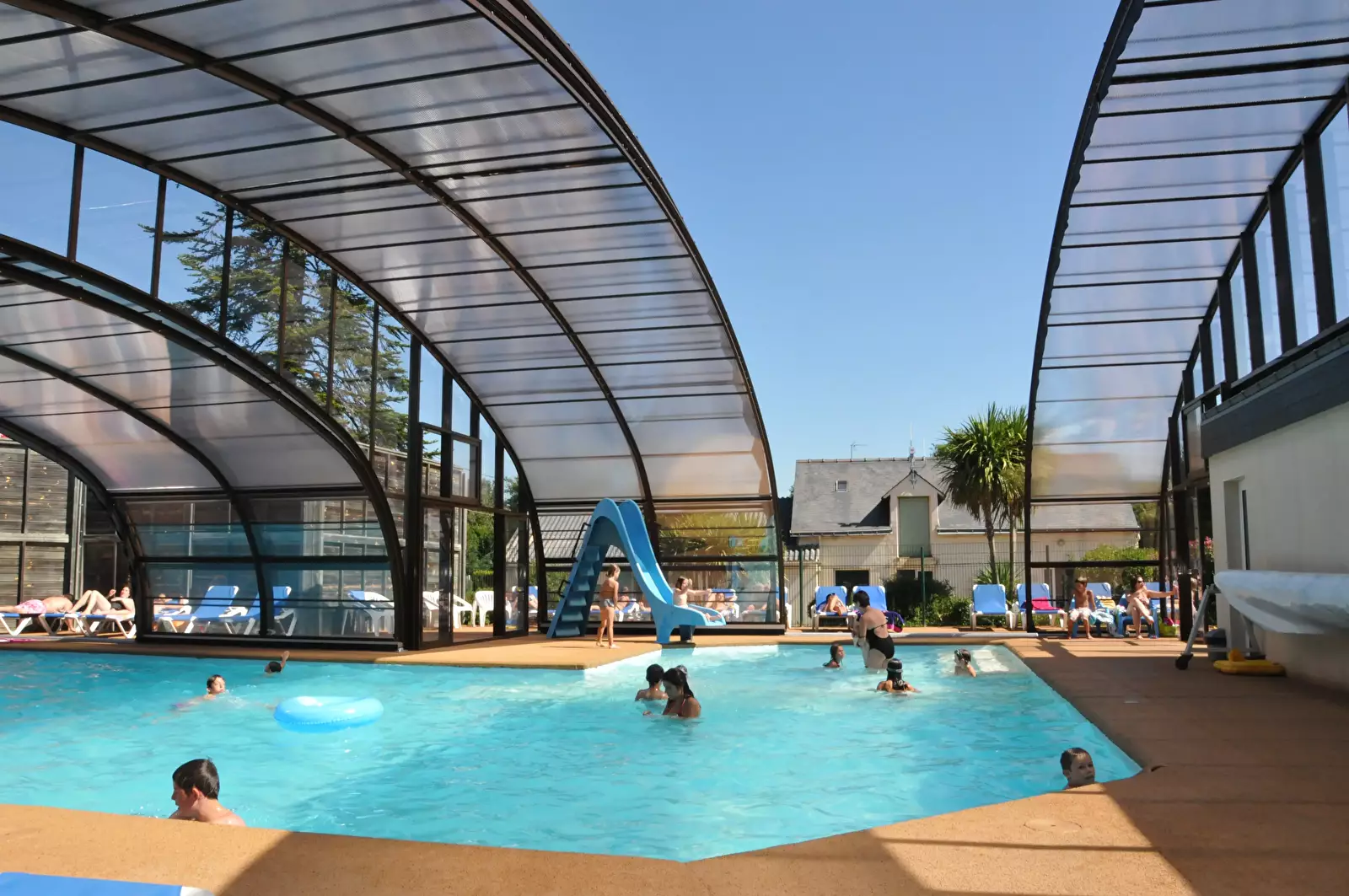 Piscina Camping Les Forges