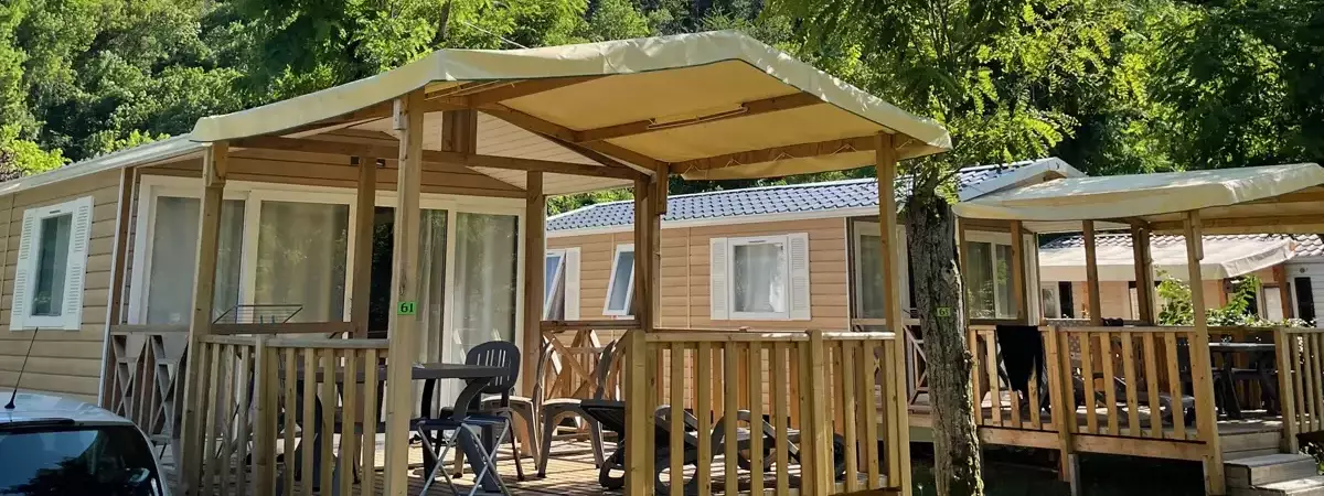 Mobile home - Stacaravan Camping Les Foulons