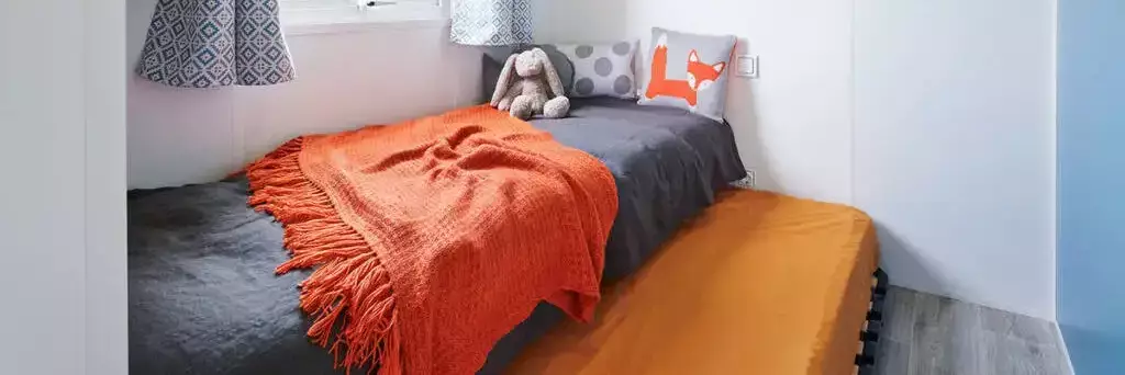 Interieur accommodatie Camping Les Goélands