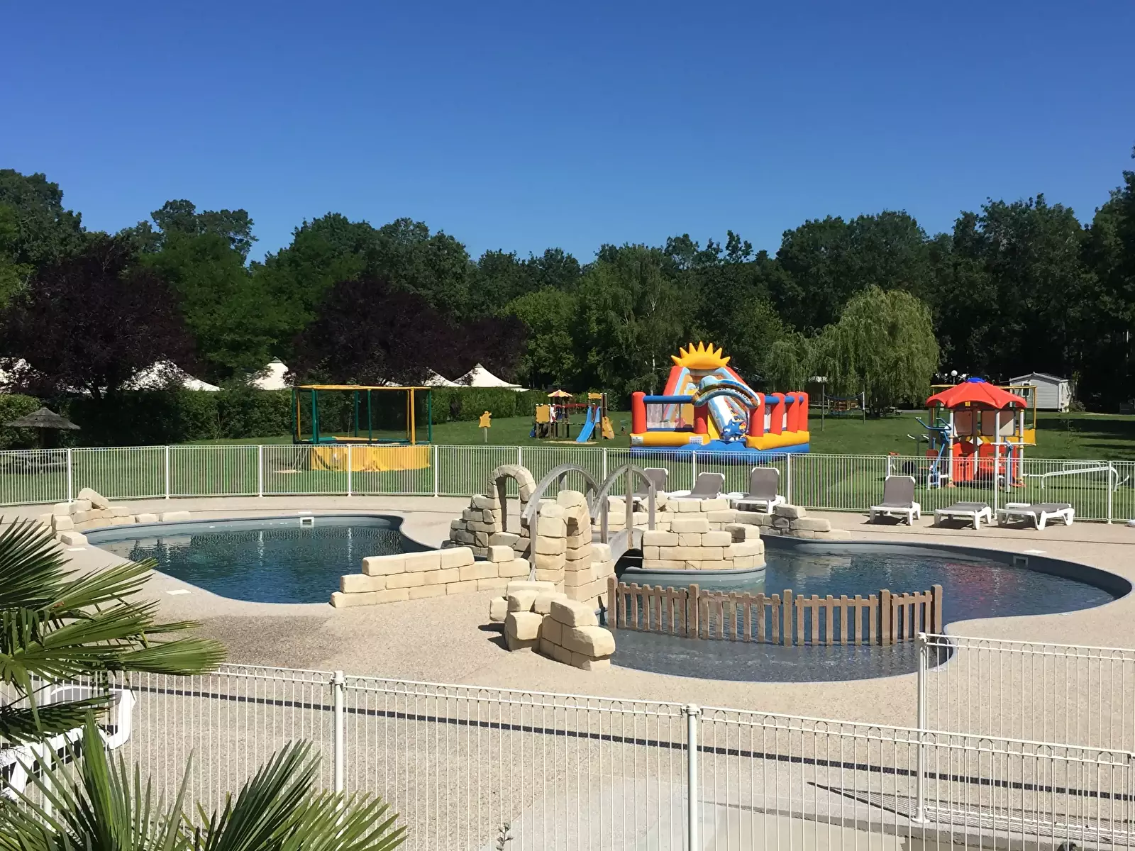 Zwembad Camping Les Granges