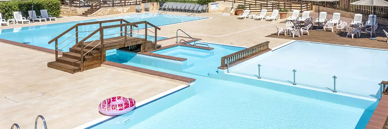 Piscina Camping Les Grottes de Roffy
