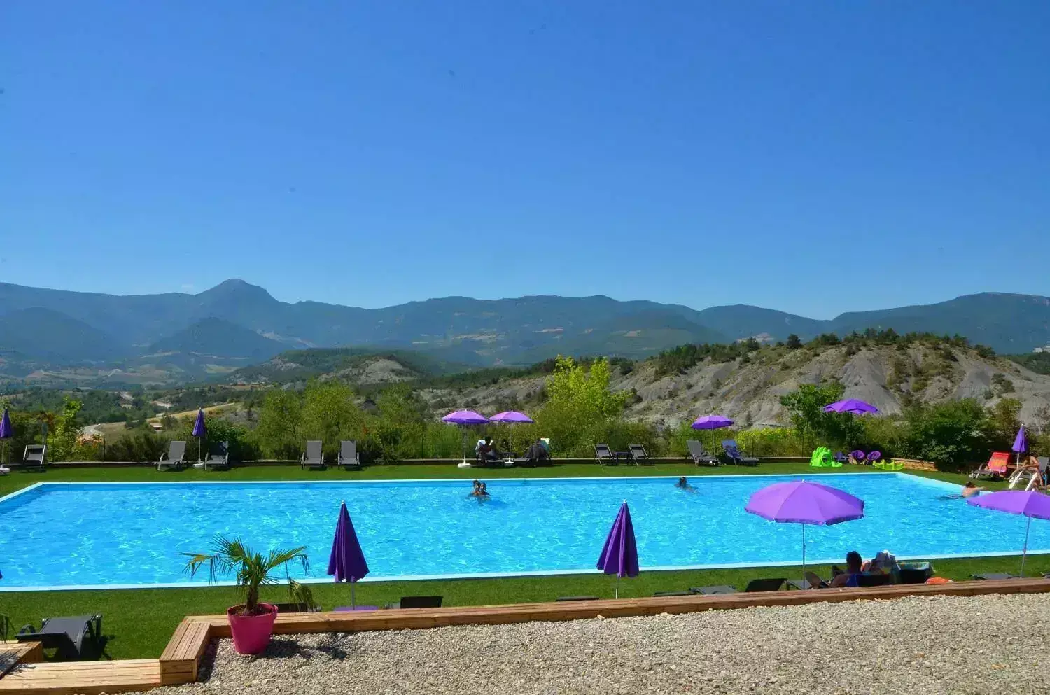 Piscina Camping Les Hauts De Rosans