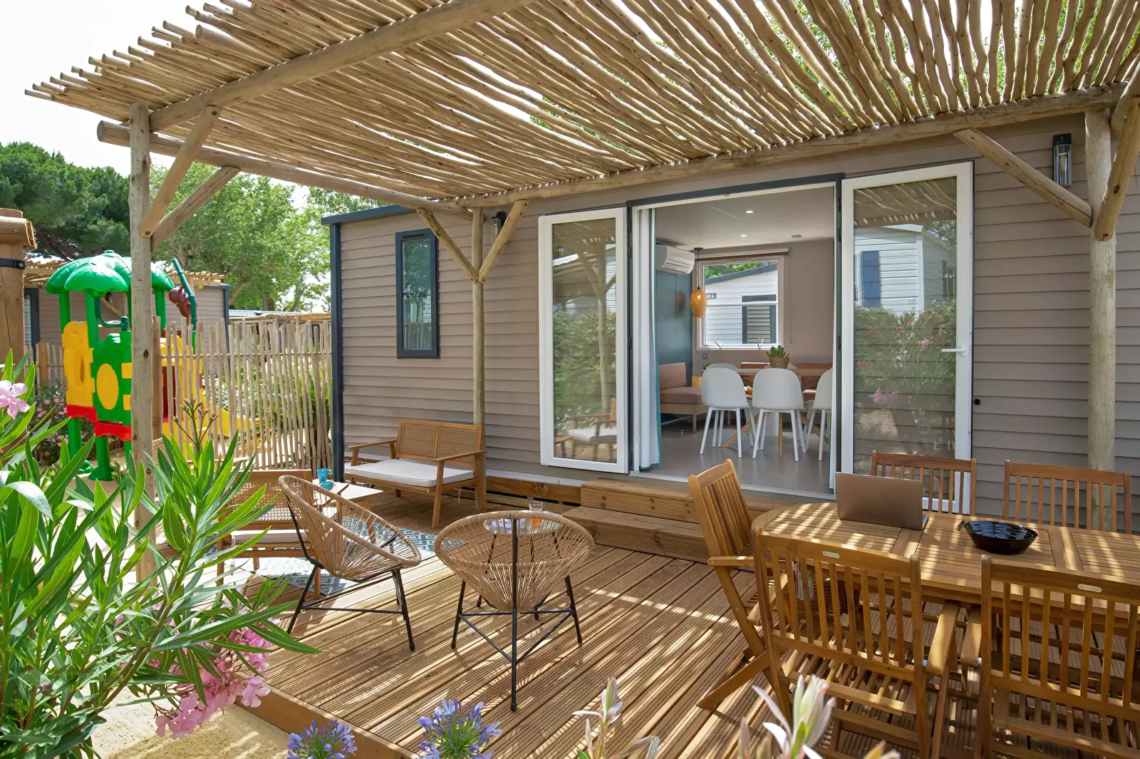 Glamping Camping Les Jardins d'Agathe