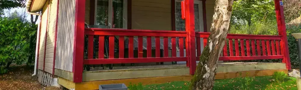 Cottage-Holiday Home Camping Les Lacs De Courtès