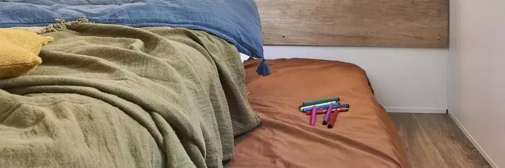 Interieur accommodatie Camping Les Lodges du Lagon