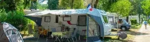 Plads til autocamper Camping Les Mimosas