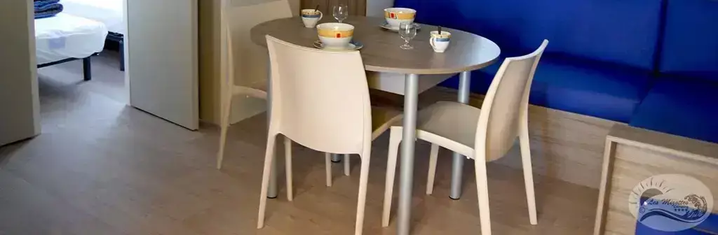 Interieur accommodatie Camping Les Mizottes