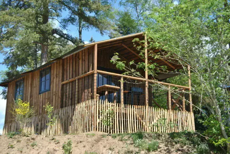 Chalet-Bungalow-Huisje Camping Les Murmures du Lignon - Flower