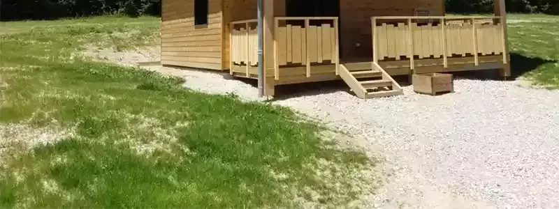 Hytte-Bungalow Camping Les Myrtilles