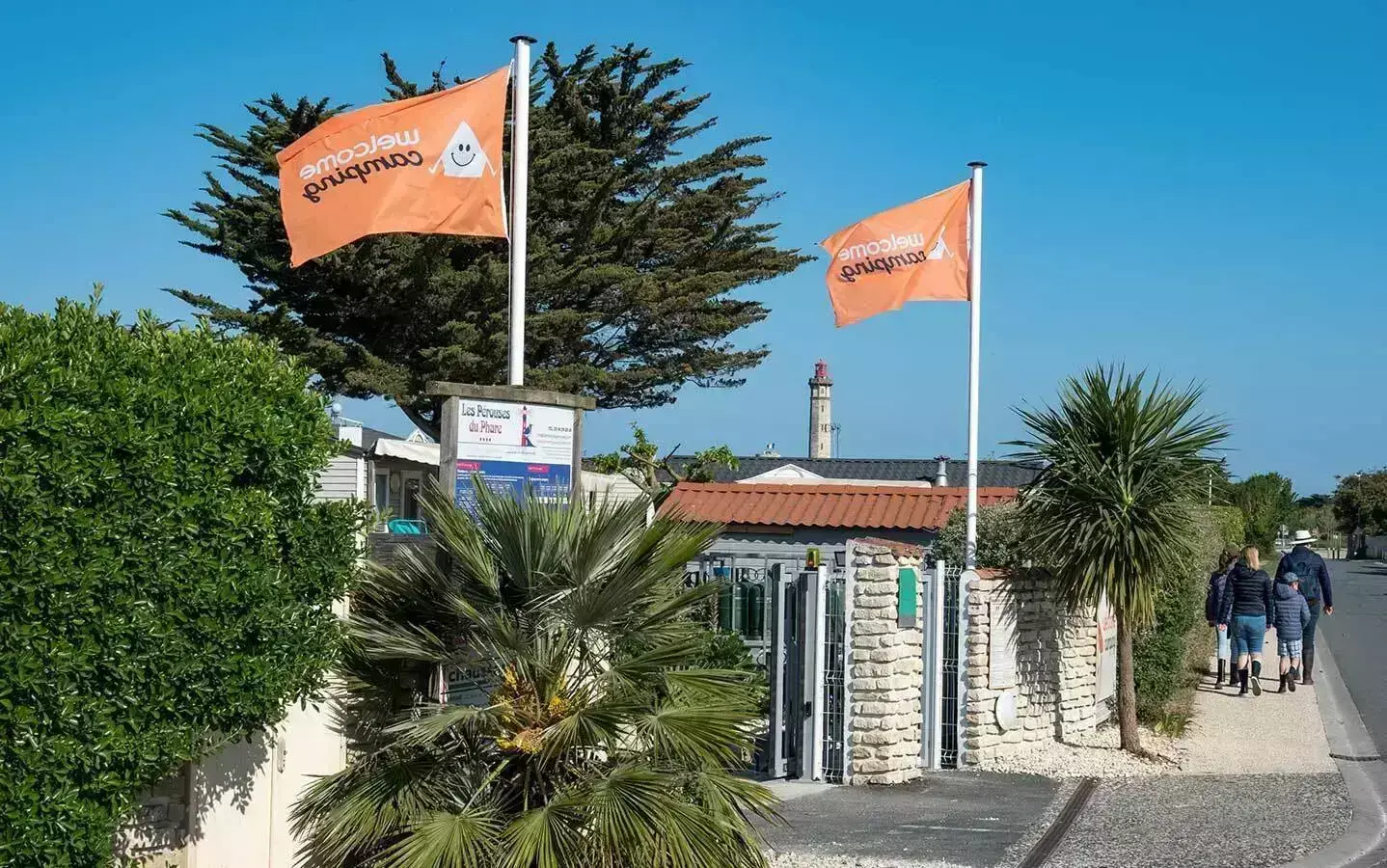 Ingresso Camping Les Pérouses