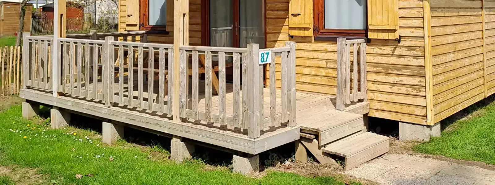 Chata - Rekreační dům Camping Les Peupliers