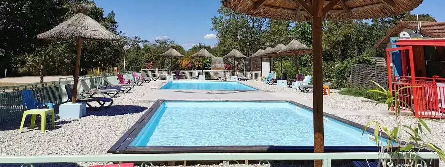 Piscina Camping Les Plages de L'Ain