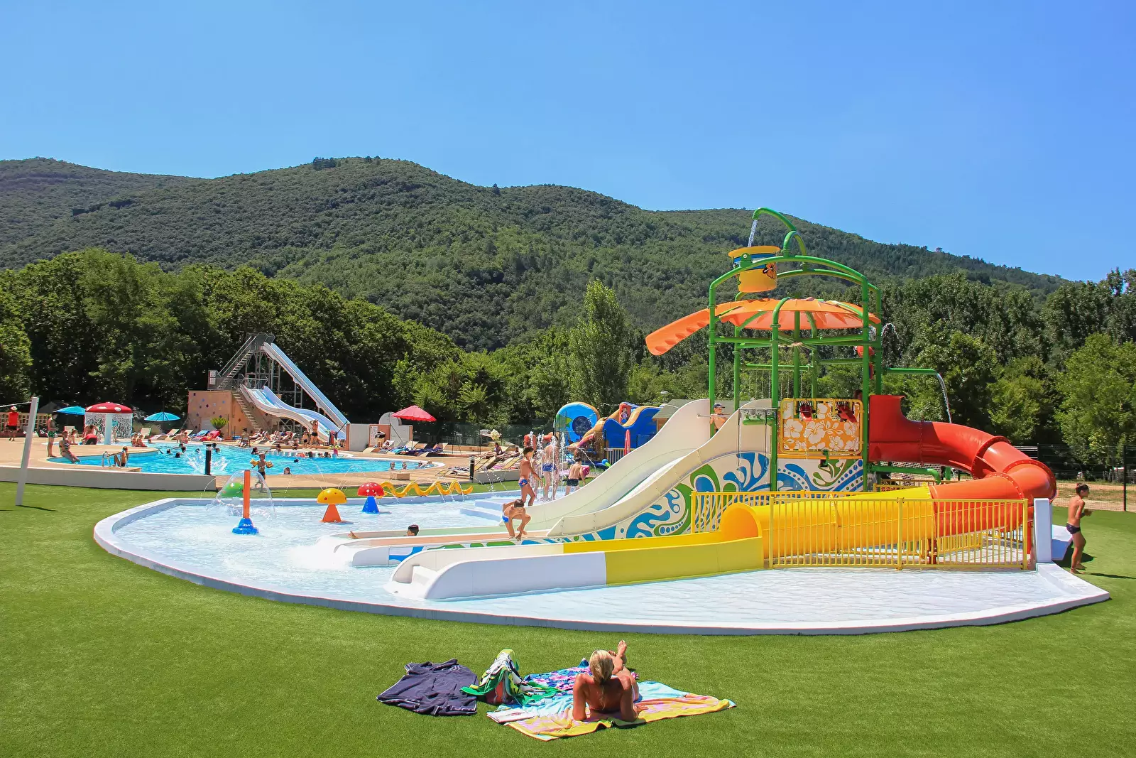 Scivolo Camping Les Plans