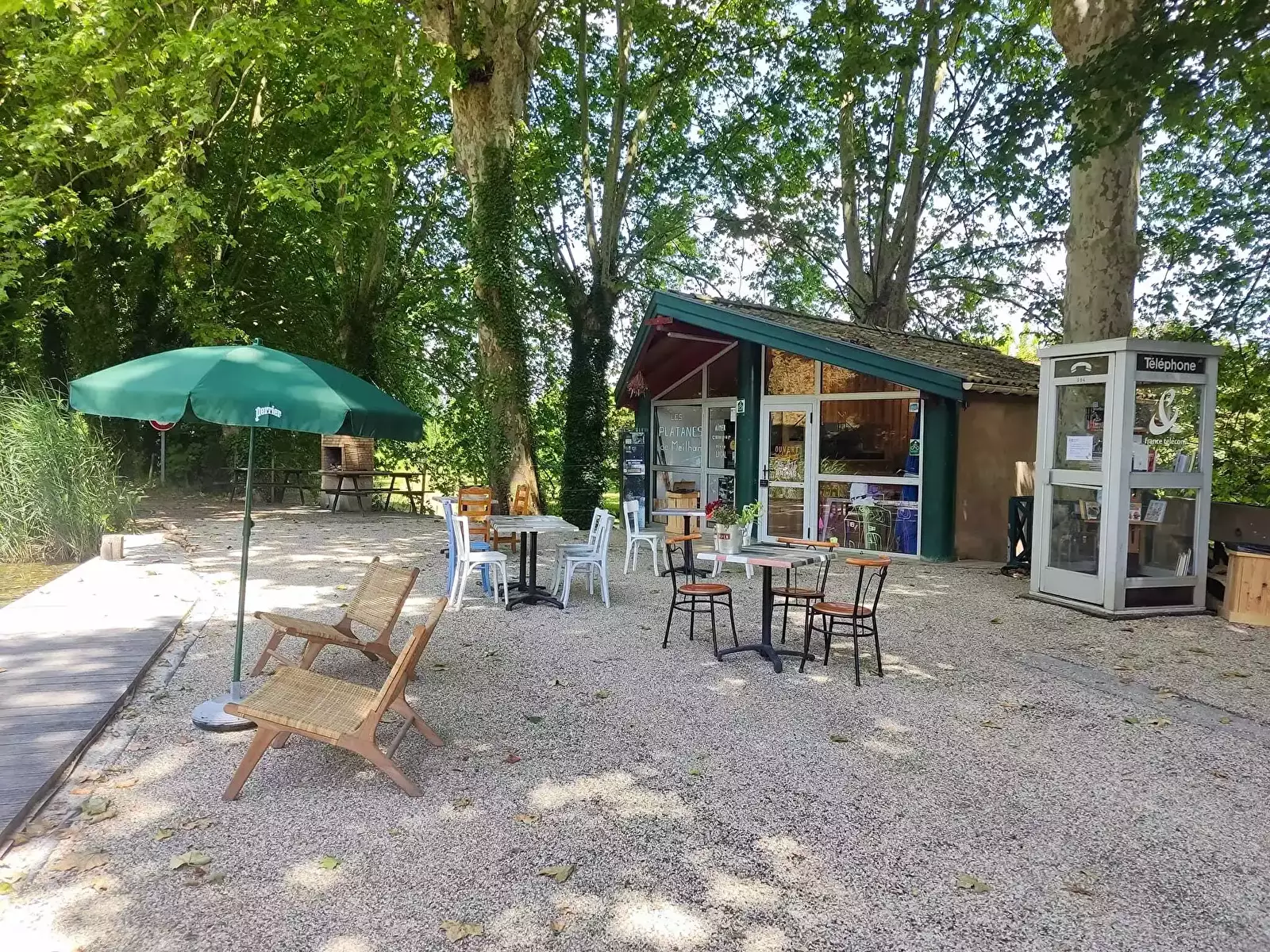 Empfang Camping Les Platanes