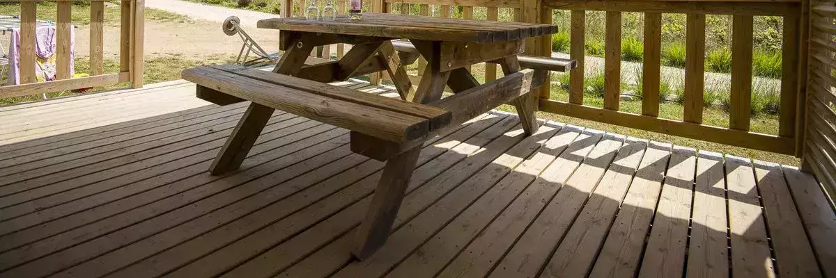Uitzicht Camping Les Platanes
