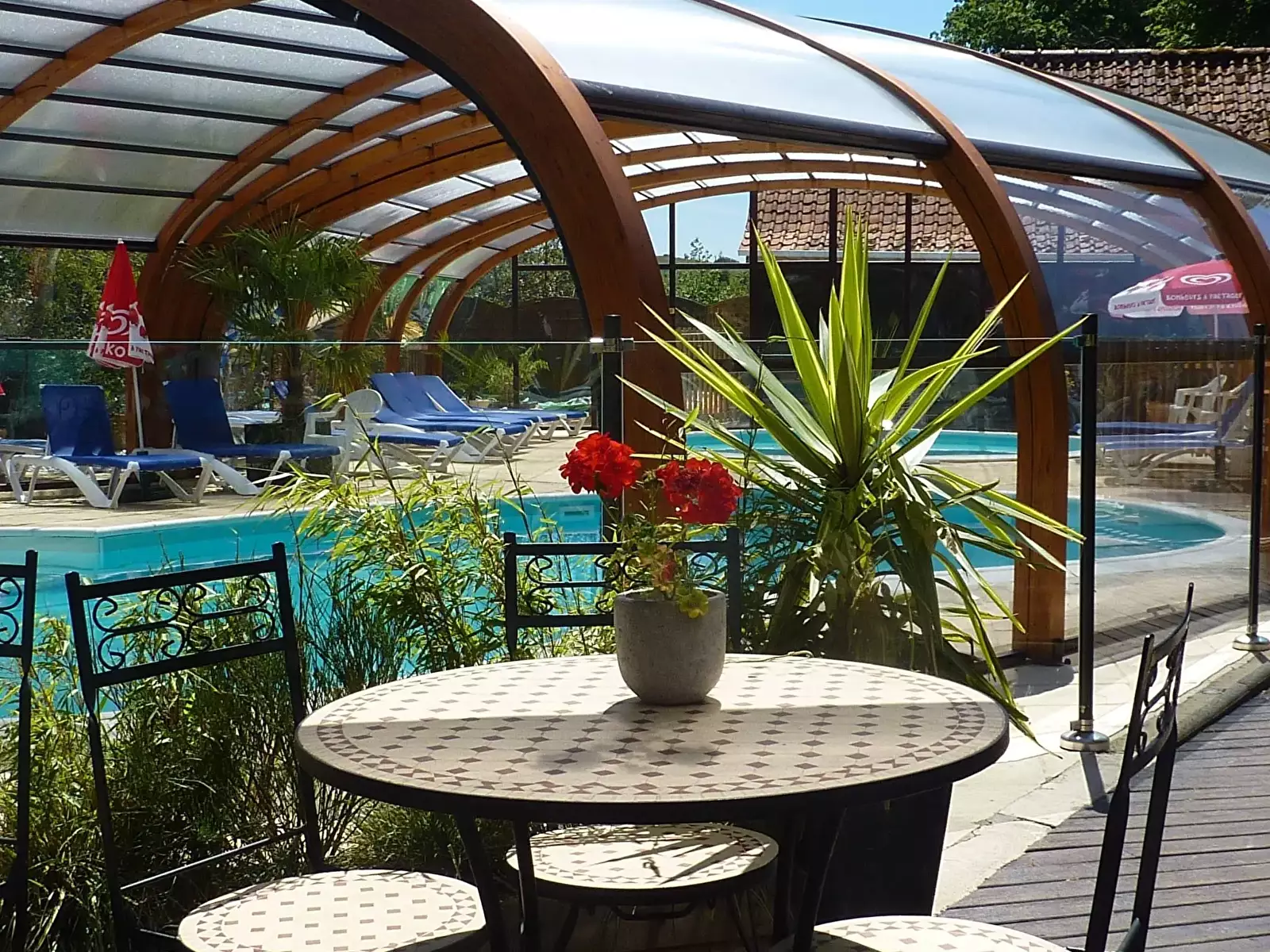 Piscina Camping Les Pommiers des Trois Pays