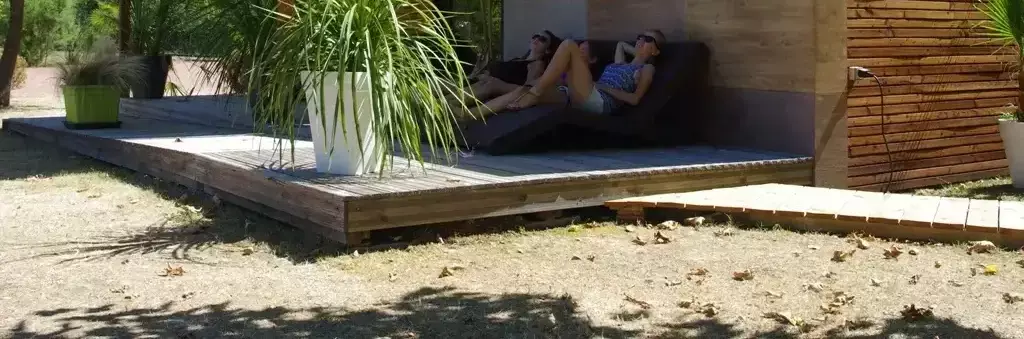 Chalet-Bungalow-Huisje Camping Les Portes du Beaujolais