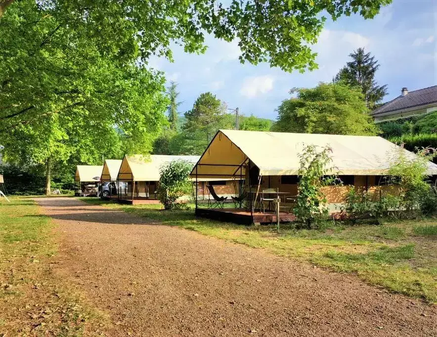 Tenda Safari Camping Les Premières Vignes - Onlycamp