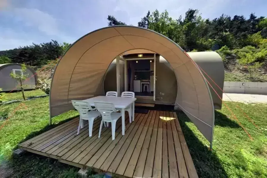Coco Sweet tent Camping Les Princes d'Orange
