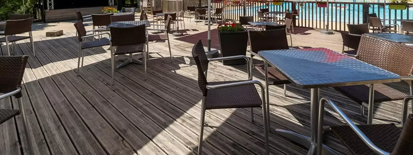 Cafe-Bar-Restaurant Camping Les Reflets du Quercy