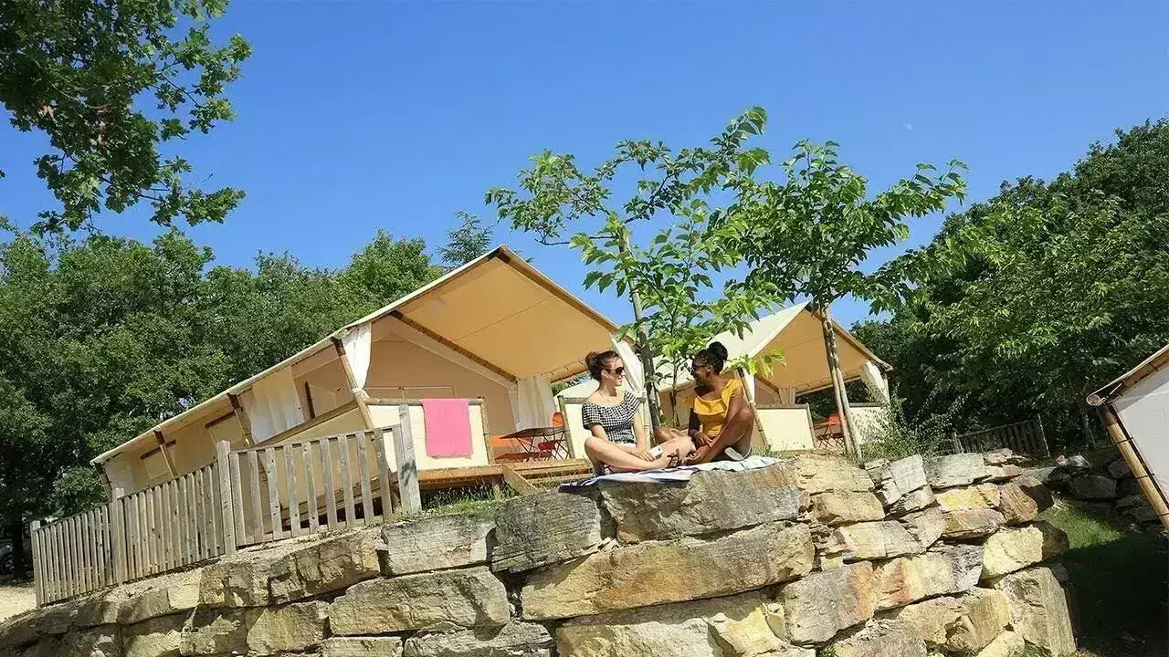 Glamping Camping Les Reflets du Quercy