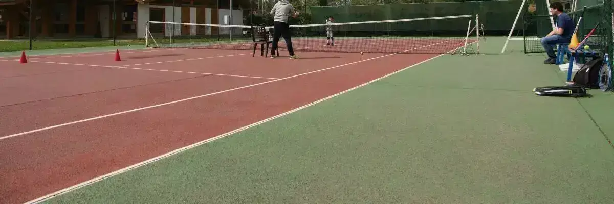 Campo da tennis Camping Les Rives De L'adour