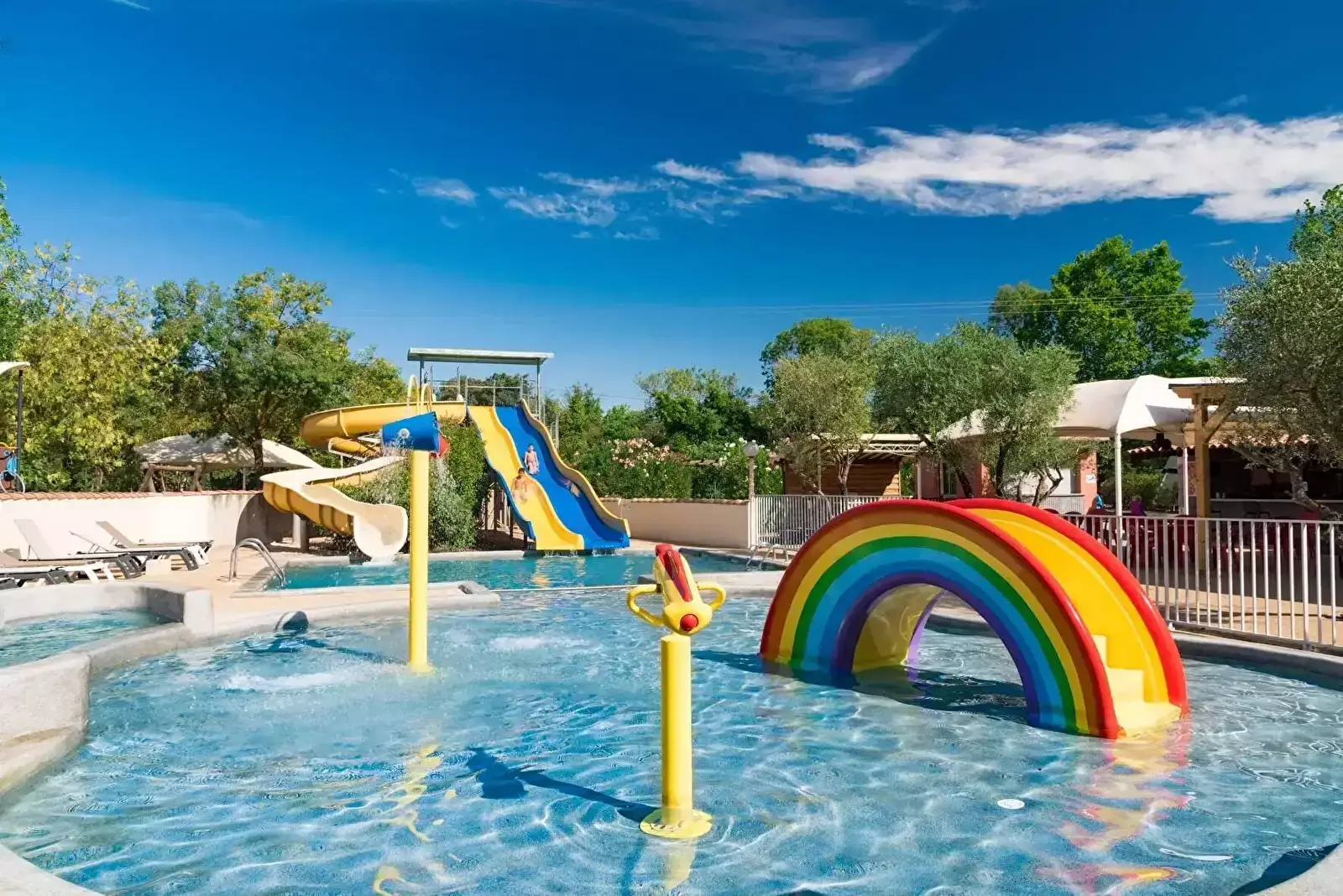 Parco acquatico Camping Les Rivières