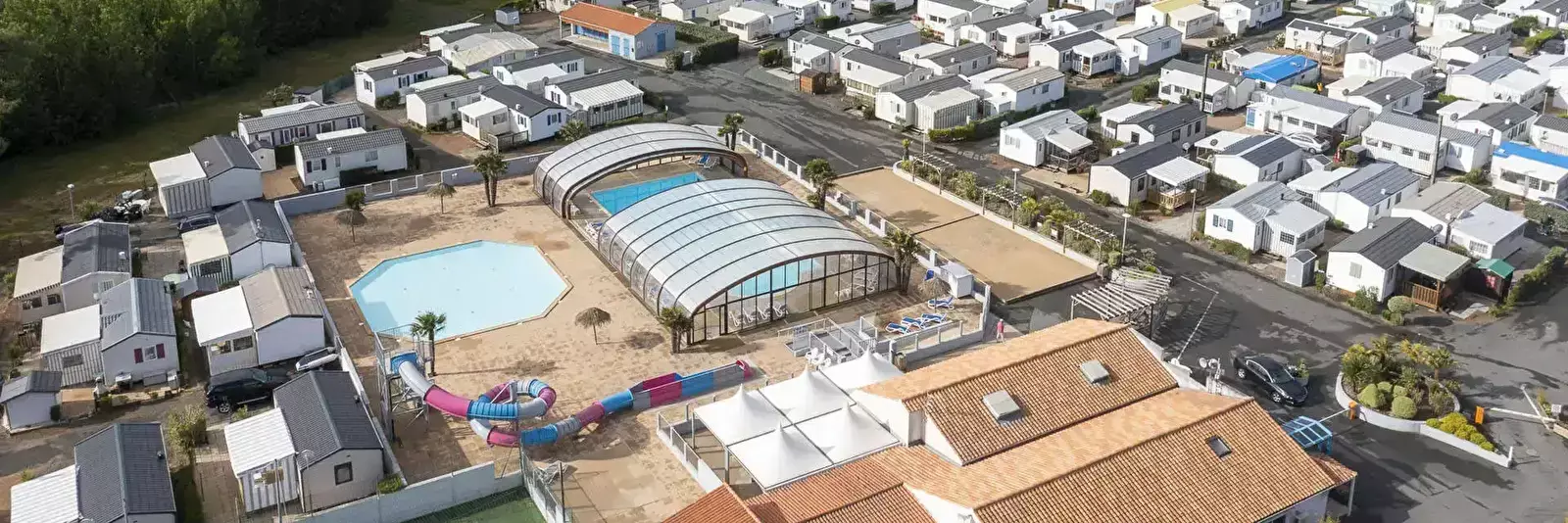 Locatie overzicht Camping Les Rouillères